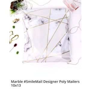 10"×13" Marble Self Adhesive Poly Mailers